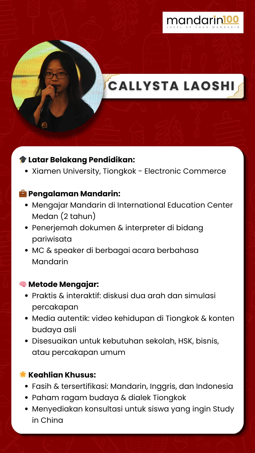 Callysta Laoshi